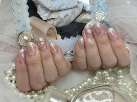 【Miyu】マグネットチークネイル
