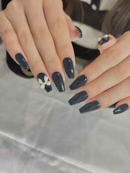 【フリー/リボンネイル】