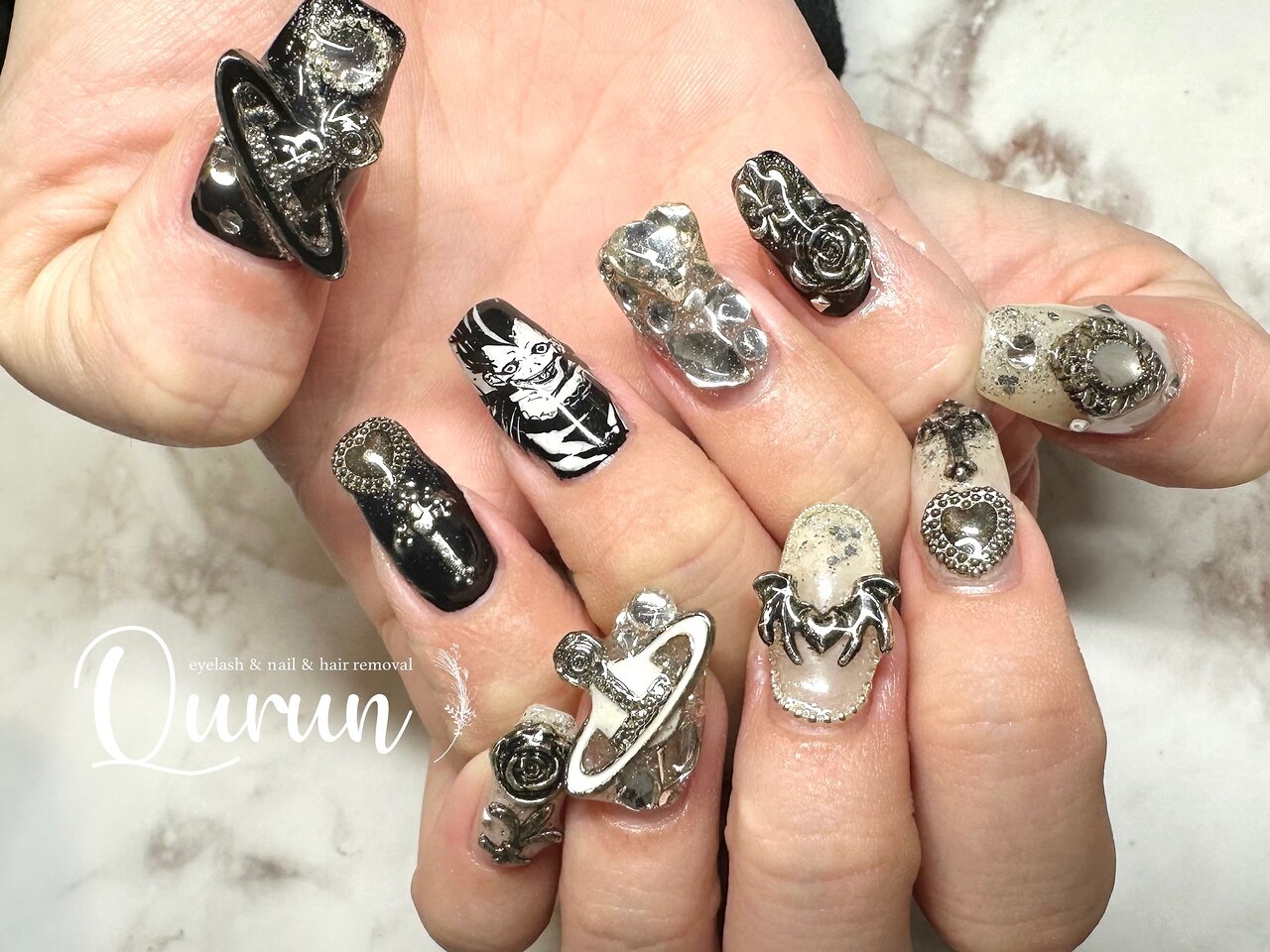 痛ネイル：PG010950551｜クルン 大阪 御幣島(Qurun)のフォト