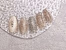 チョコレートバレンタインネイル
