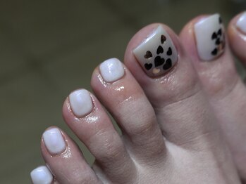 ミニョン 北堀江(mignon)/ハートフットネイル