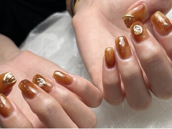 ブルーシエル(blueciel)の写真/確かな技術とデザインで理想の似合わせネイルが実現◎毎月変わる定額ネイルのデザインも豊富でリピ多数♪