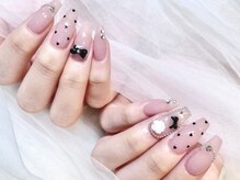 モカ 京橋(moca)/【Ayano】ガーリーネイル