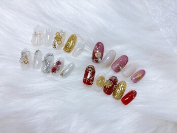 ジェムネイル(gem nail)/成人式ネイルオーダーチップ