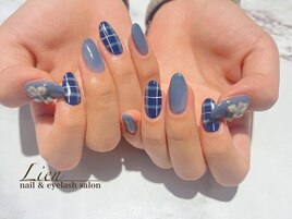 ブルーチェック