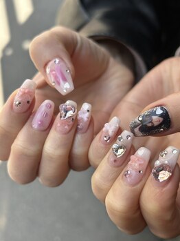 推しネイル　shiho