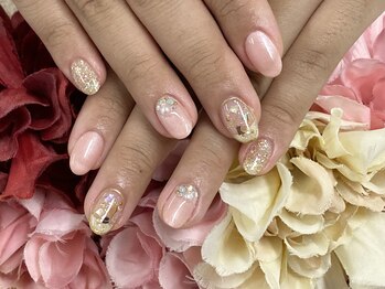 ダブルネイル(Double Nail)/【芝田】春ネイル