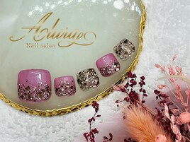 フット　ワンカラー/ラメグラ♪