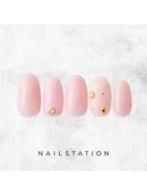 ネイルステーション ルミネ立川店(NAIL STATION)/キラキラネイル／パラジェル