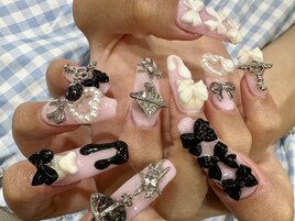 ゴテゴテロングネイル【彩音】