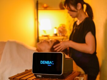 アロナ(ARONA)の写真/メダリスト愛用の「DENBA」導入店!!頭のコリや眼精疲労・睡眠の質向上◎頭皮だけでなく、全身ケアも可能☆