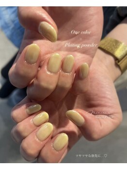 ミニュー(Minieux)/艶ワンカラーネイル