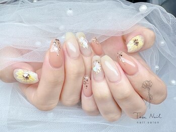 テセネイル(Tese Nail)の写真/【韓国ネイルに特化した新感覚サロン♪】定額韓国ネイル!透明感あるモテカラー+キュートなデザインでウケ◎