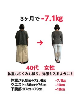 アウル なかもず店(OWL)/ダイエット 効果