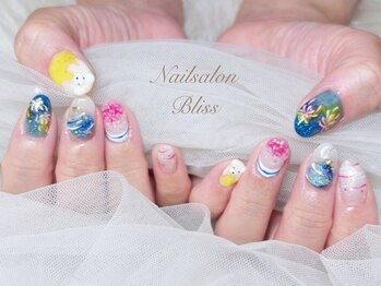 ネイルサロンブリス(nail salon Bliss)の写真/こだわりdesignで可愛い&個性的な指先◎高技術で大満足!!【期間限定おすすめスペシャルコース¥7700】