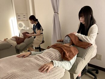 ヘッドミント 南越谷店の写真/カップル・友達・ご夫婦・親子でペア割を活用して2人同時に癒されます。特別な休息を♪