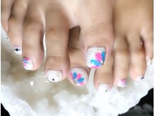 アグン(agung)/夏！お花ネイル