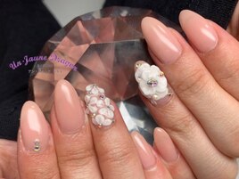 【自爪ネイル】３Dネイル