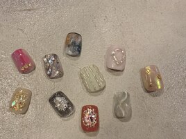 フットネイル☆親指アート