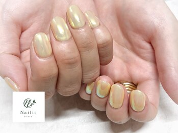 ネイリット 銀座(Nailit)/オーロラパウダーネイル