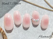 プラスネイル 銀座中央通り店(PLUS NAIL)/【3067】チークネイル