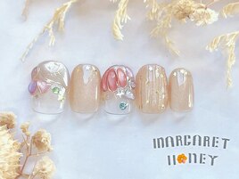 ぷっくりハロウィンネイル