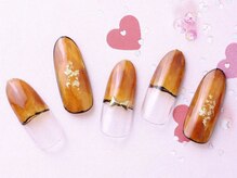 ネイルサロン パリスピンク(paris pink)/アートし放題♪べっ甲＊・。