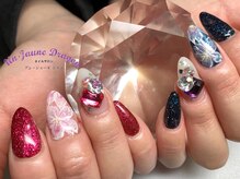 アン ジョーヌドラゴ/【自爪ネイル】フラワーネイル