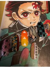 ティーエヌ 金山駅東口店/鬼滅の刃系ネイル！