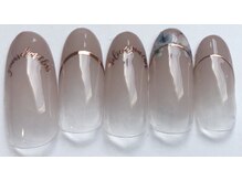 ヘアーアンドネイル ルシア(Hair&Nail Lucia)/大人シンプルネイル