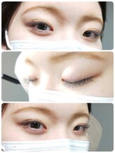 ドレス アイラッシュ(Dress eyelash)/LEDエクステ×カラーエクステ