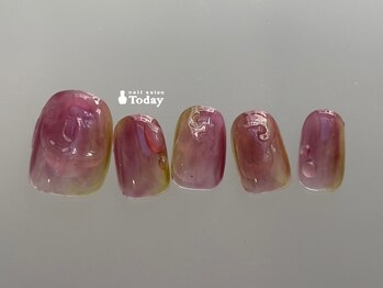 ネイルサロン トゥデイ 心斎橋店(Today)/Simple plus art¥9300→¥5800