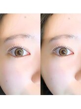 ネイルアンドアイラッシュ スリール(Sourire)/まつ毛パーマ/美眉【施術50分】