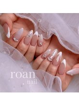 ロアンネイル(roan nail)/白フレンチ