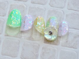 オーロラブロッサムネイル