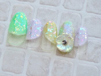 オーロラブロッサムネイル