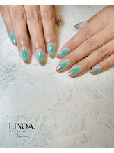 リノア(Linoa.)/エアブラシチーク×ラメグラ