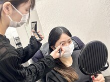 ≪アイブロウ≫眉毛スタイリングでメイクも楽に♪レクチャーもできます☆