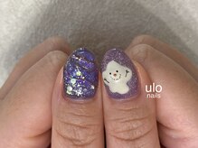 ウロネイルズ(ulo nails)/雪だるまネイル