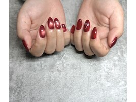 微粒子マグネット×リボン