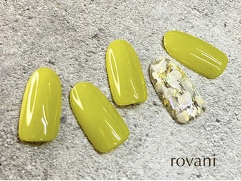 ロヴァニ(rovani)の写真/定額メニューのご用意があるので通い続けやすいのが魅力♪プロの丁寧な施術でお客様の指先を彩ります★