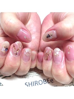 トータルサロン 白べぇーっ プラス/大理石アート