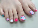 夏フットネイル☆