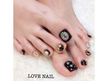 ラブネイル(LOVE NAIL)/フットネイル