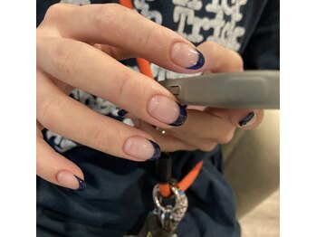 ルスリール(Le Sourire)/ネイビーフレンチ