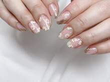 シマー(Shimmer)/マーガレットネイル