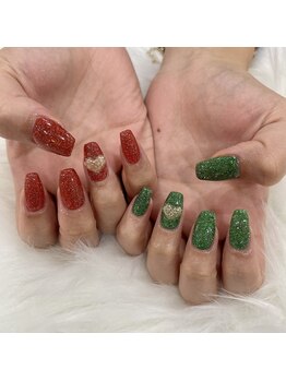 レジアント(Rediant)/クリスマスネイル