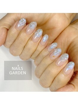 ネイルズガーデン(NAILS GARDEN)/ぷっくり水滴ネイル