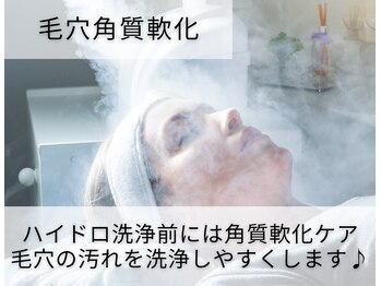 トリニエンス 南流山店/～ハイドロ毛穴洗浄～角質軟化