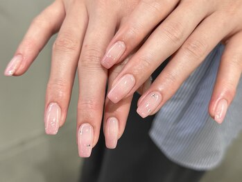 ルハナネイル(Luhana nail by Linoa nail)/ピンクラメグラデーション